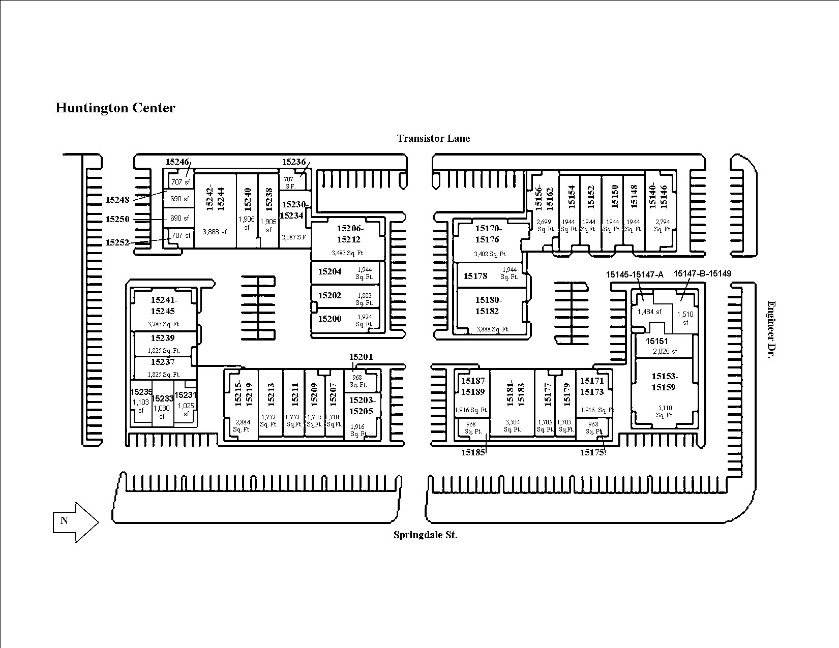 Huntington Center Site Plan